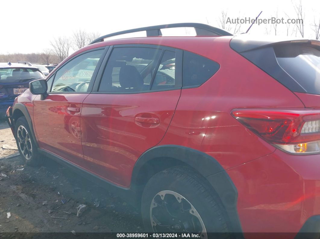 2021 Subaru Crosstrek   Red vin: JF2GTABC8M8297529