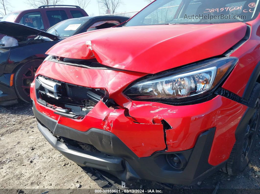 2021 Subaru Crosstrek   Red vin: JF2GTABC8M8297529