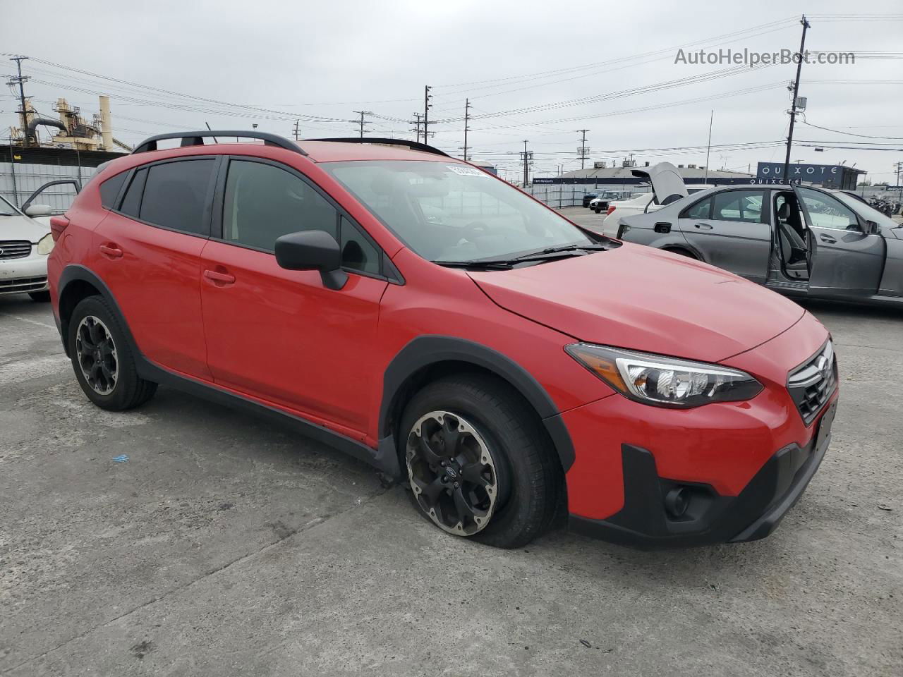 2021 Subaru Crosstrek  Red vin: JF2GTABC8MH368177