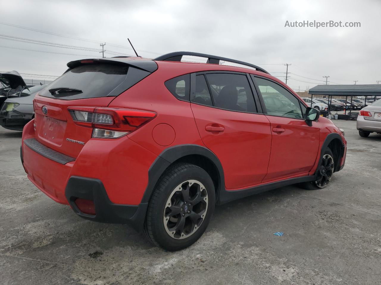 2021 Subaru Crosstrek  Red vin: JF2GTABC8MH368177