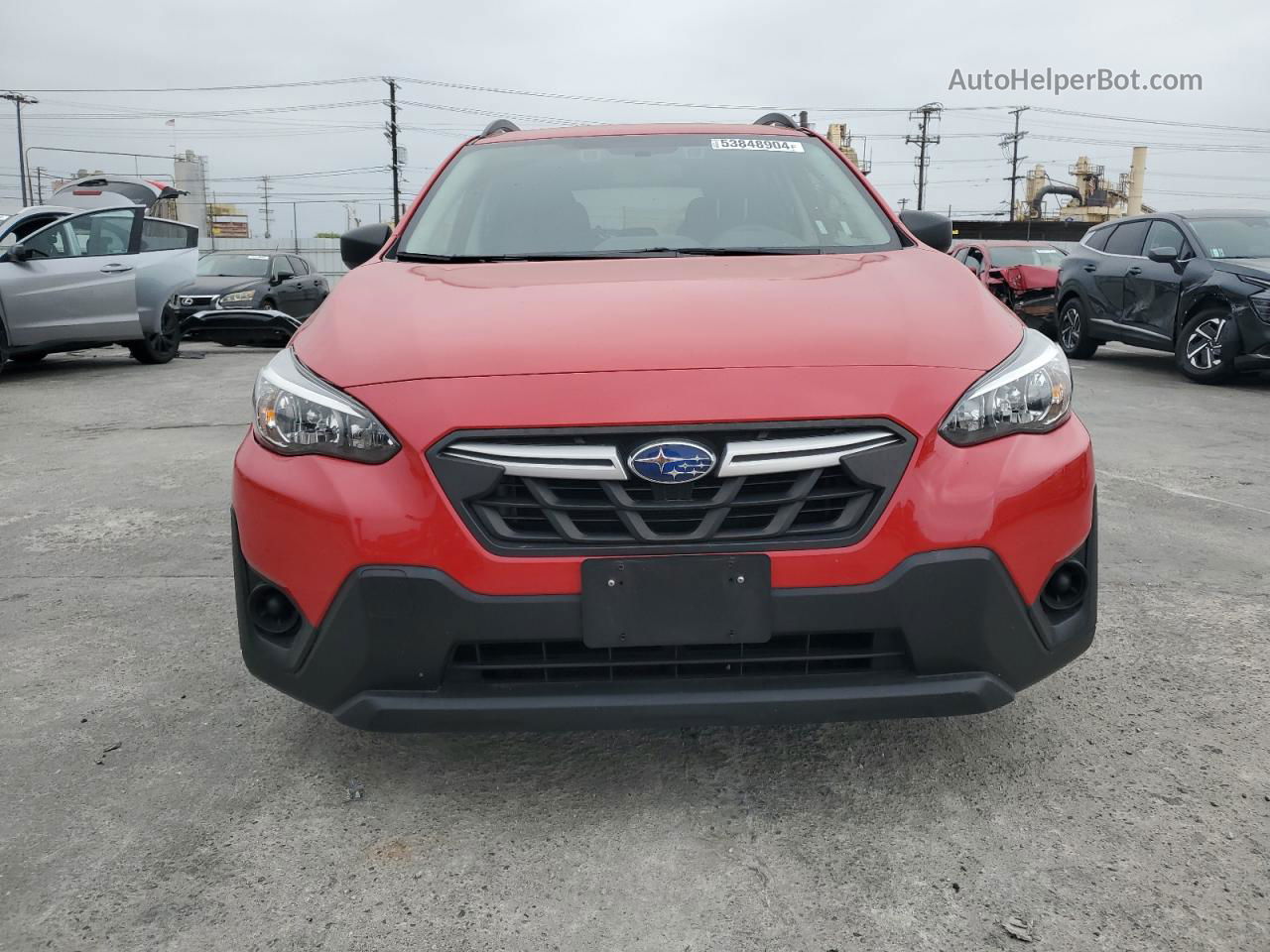 2021 Subaru Crosstrek  Красный vin: JF2GTABC8MH368177