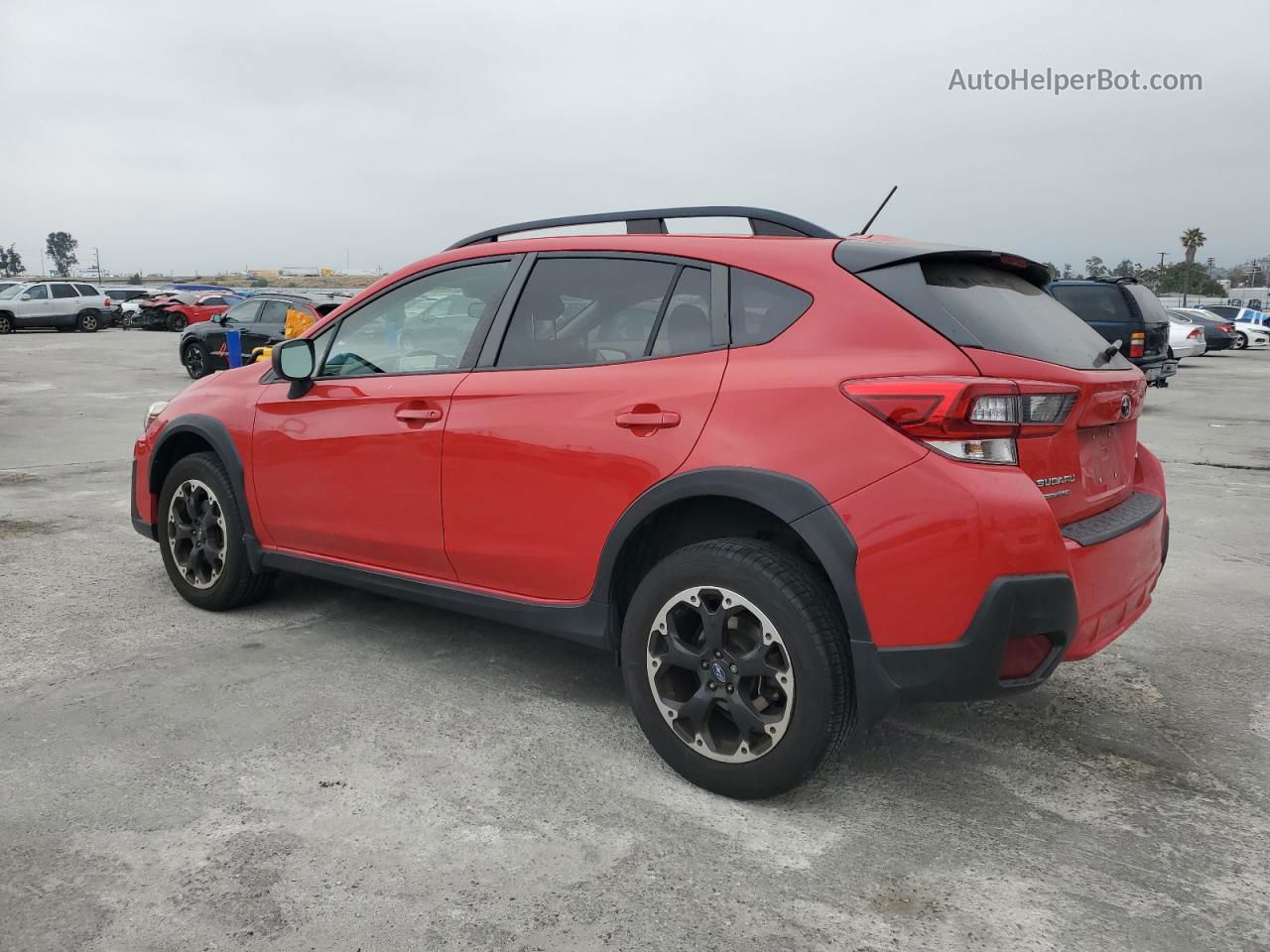 2021 Subaru Crosstrek  Red vin: JF2GTABC8MH368177