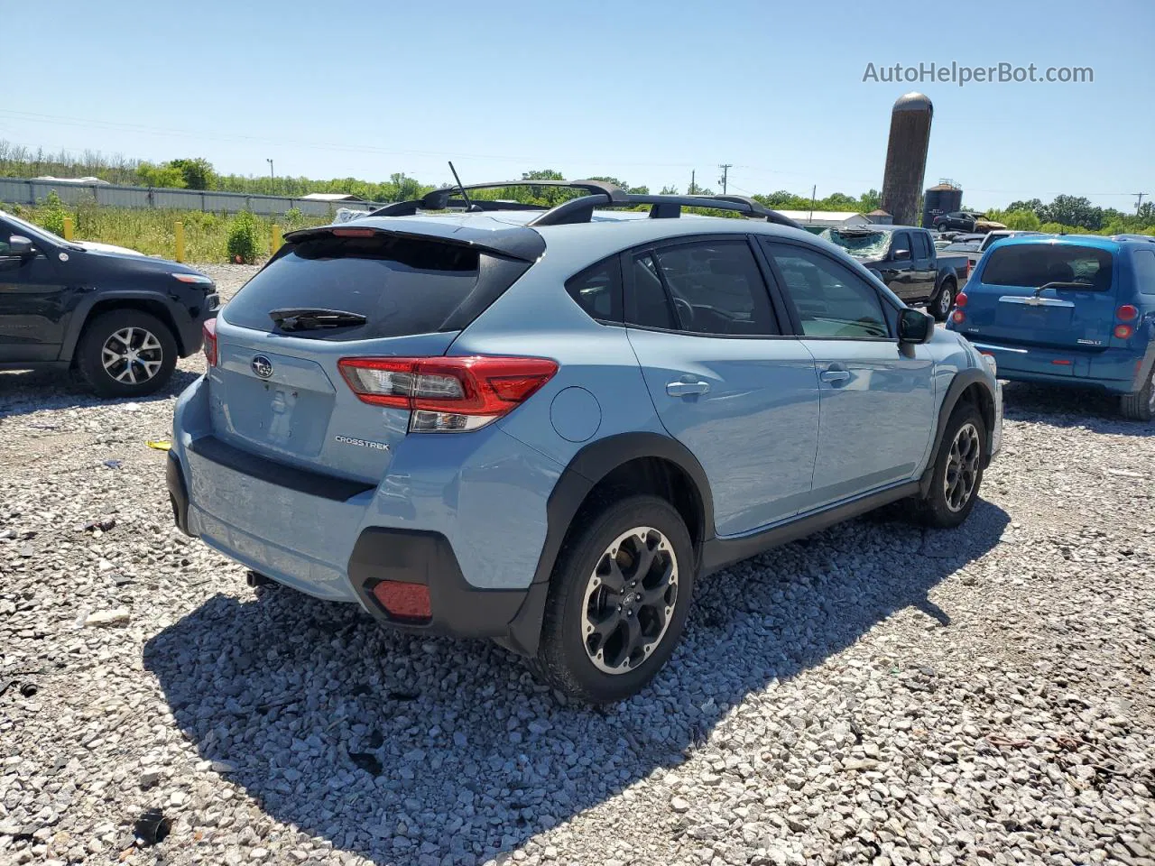 2021 Subaru Crosstrek  Синий vin: JF2GTABC9M8288841