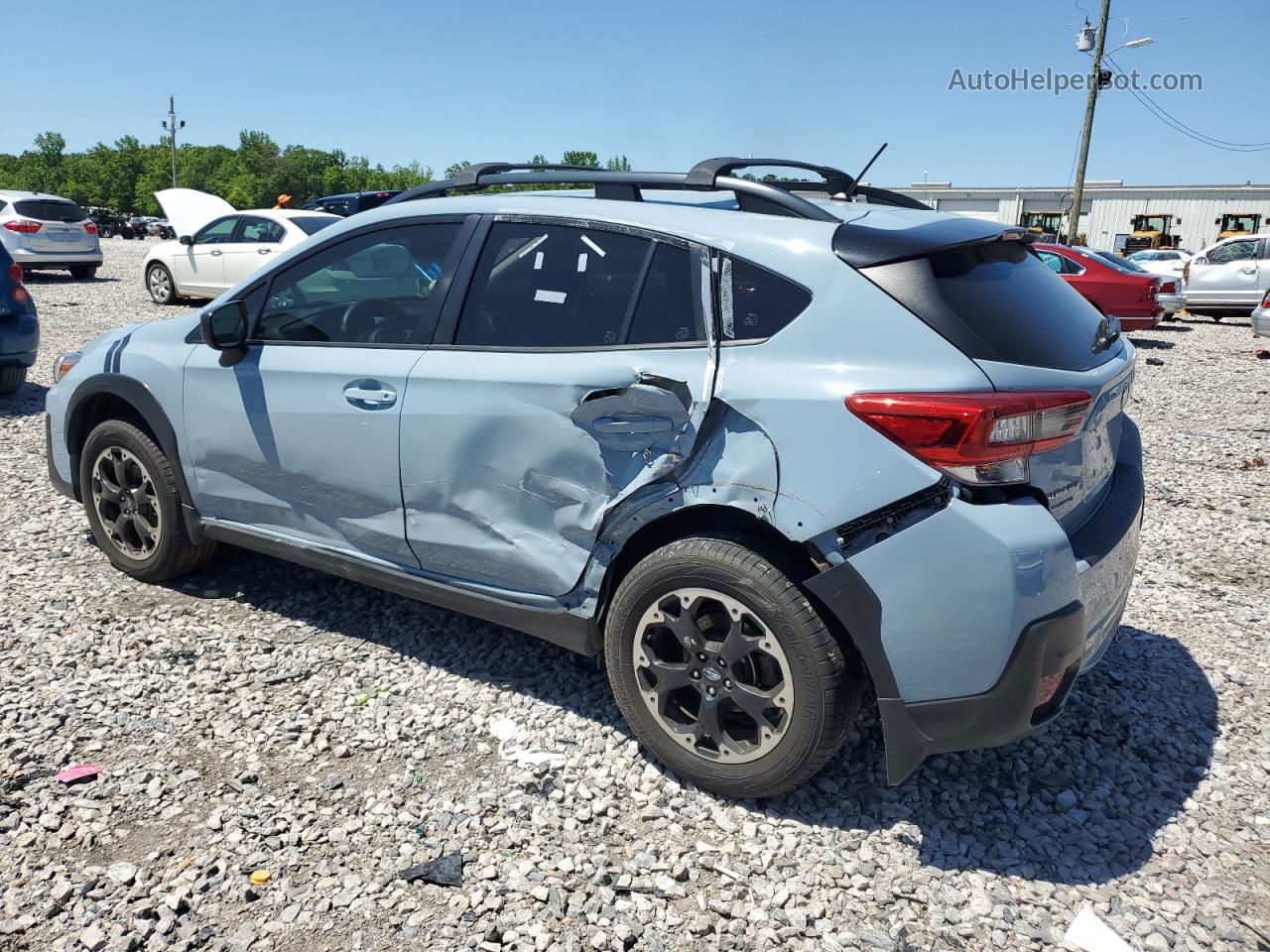 2021 Subaru Crosstrek  Синий vin: JF2GTABC9M8288841