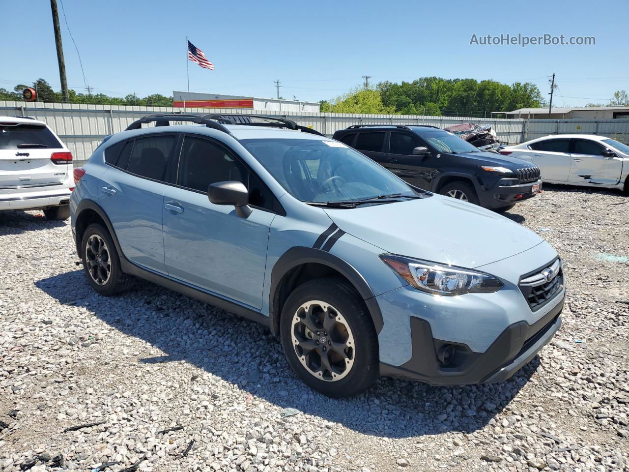 2021 Subaru Crosstrek  Синий vin: JF2GTABC9M8288841