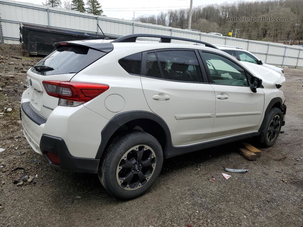 2021 Subaru Crosstrek  White vin: JF2GTABC9M8314175