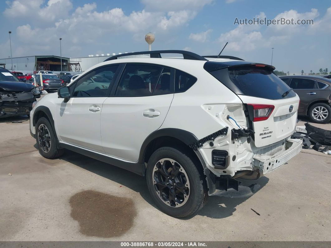 2021 Subaru Crosstrek   White vin: JF2GTABC9M8377700