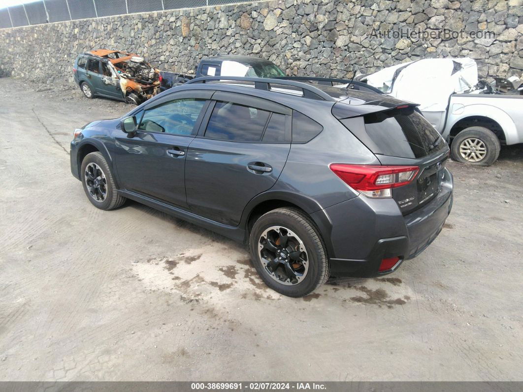 2021 Subaru Crosstrek   Gray vin: JF2GTABC9M8677009