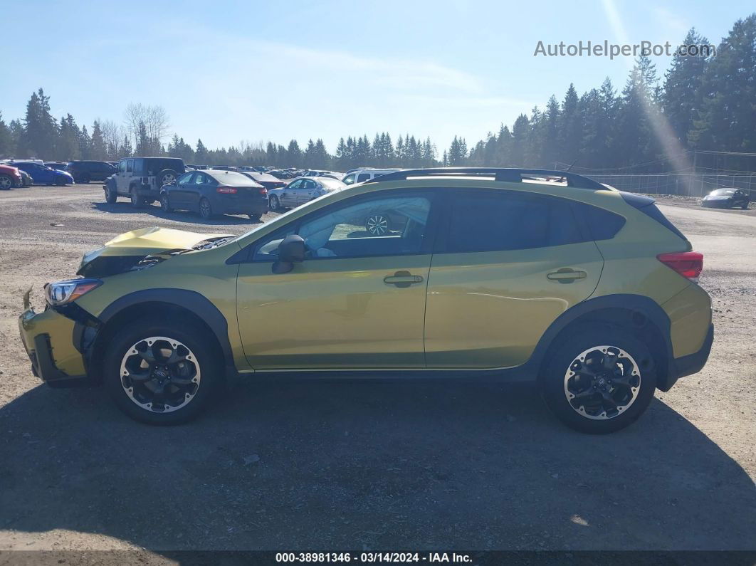 2021 Subaru Crosstrek Green vin: JF2GTABC9MH311180