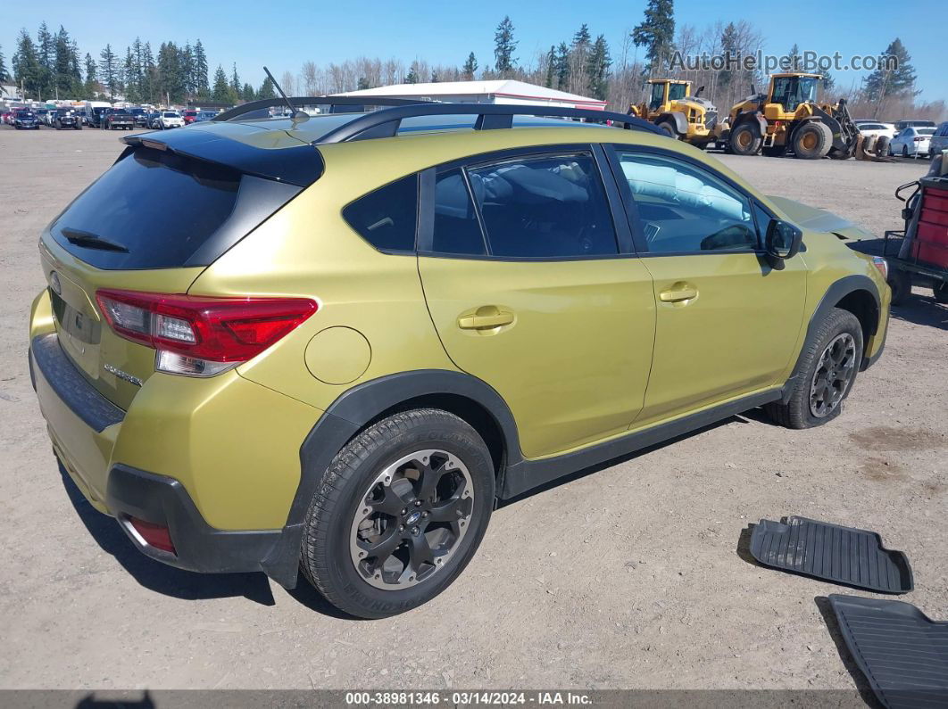 2021 Subaru Crosstrek Green vin: JF2GTABC9MH311180