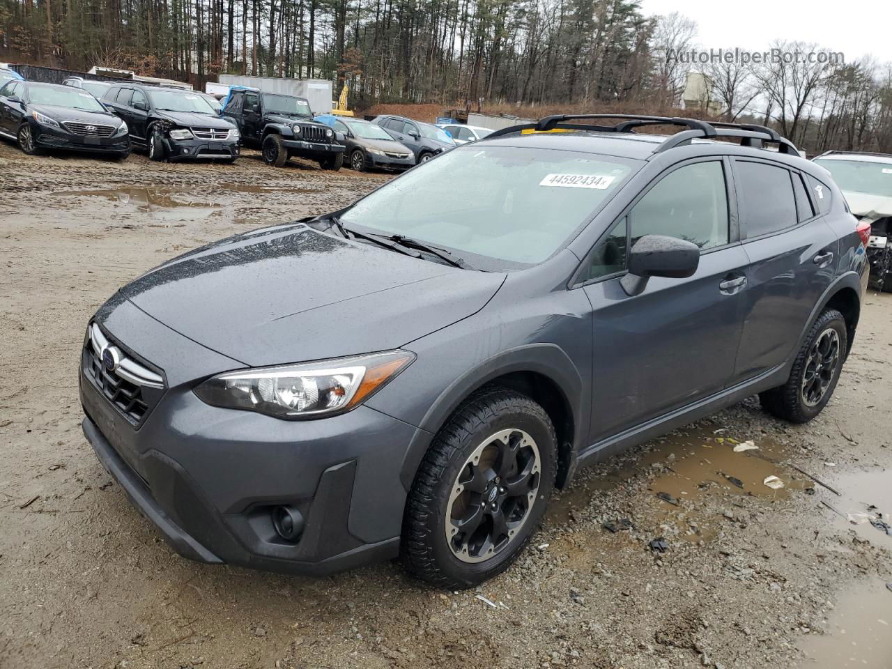 2021 Subaru Crosstrek  Gray vin: JF2GTABCXM8229328