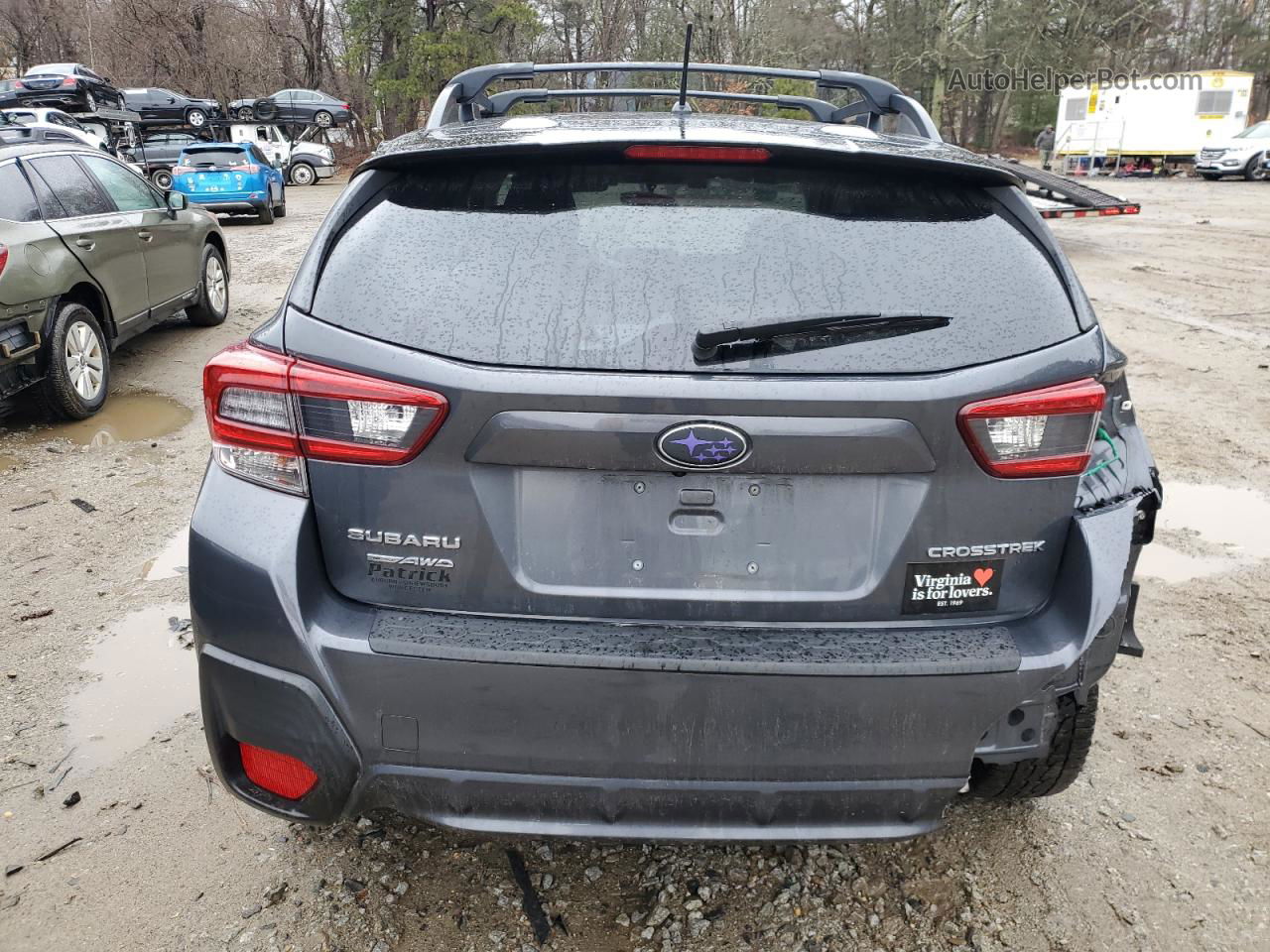 2021 Subaru Crosstrek  Gray vin: JF2GTABCXM8229328