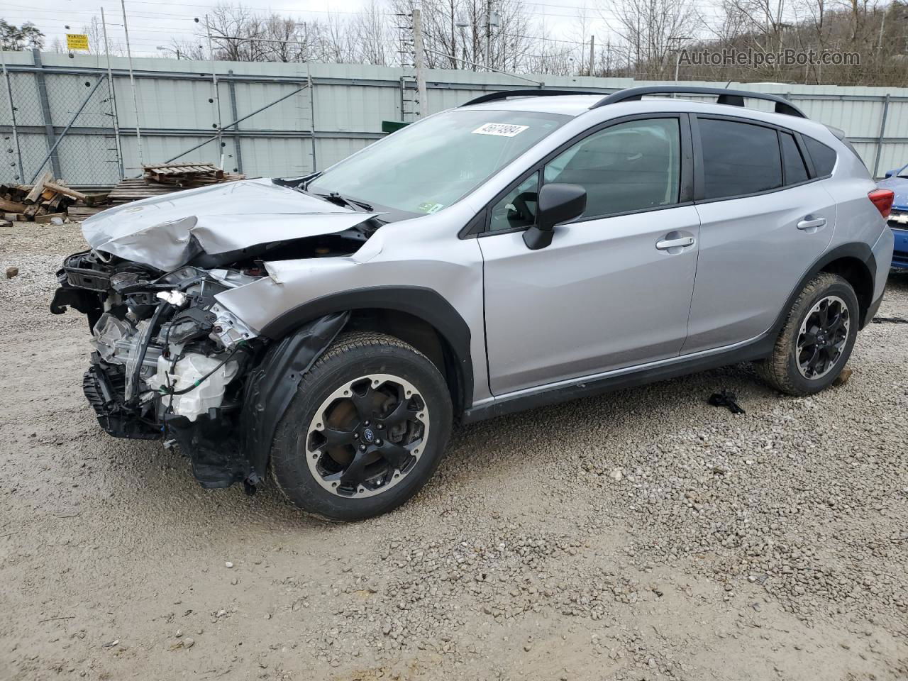 2021 Subaru Crosstrek  Серебряный vin: JF2GTABCXM8269991