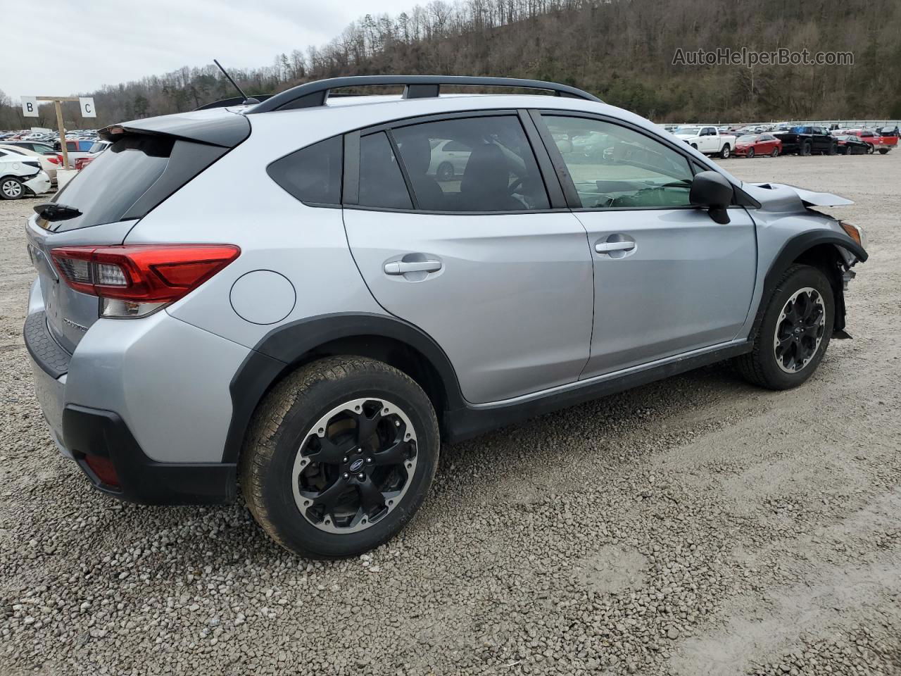 2021 Subaru Crosstrek  Silver vin: JF2GTABCXM8269991