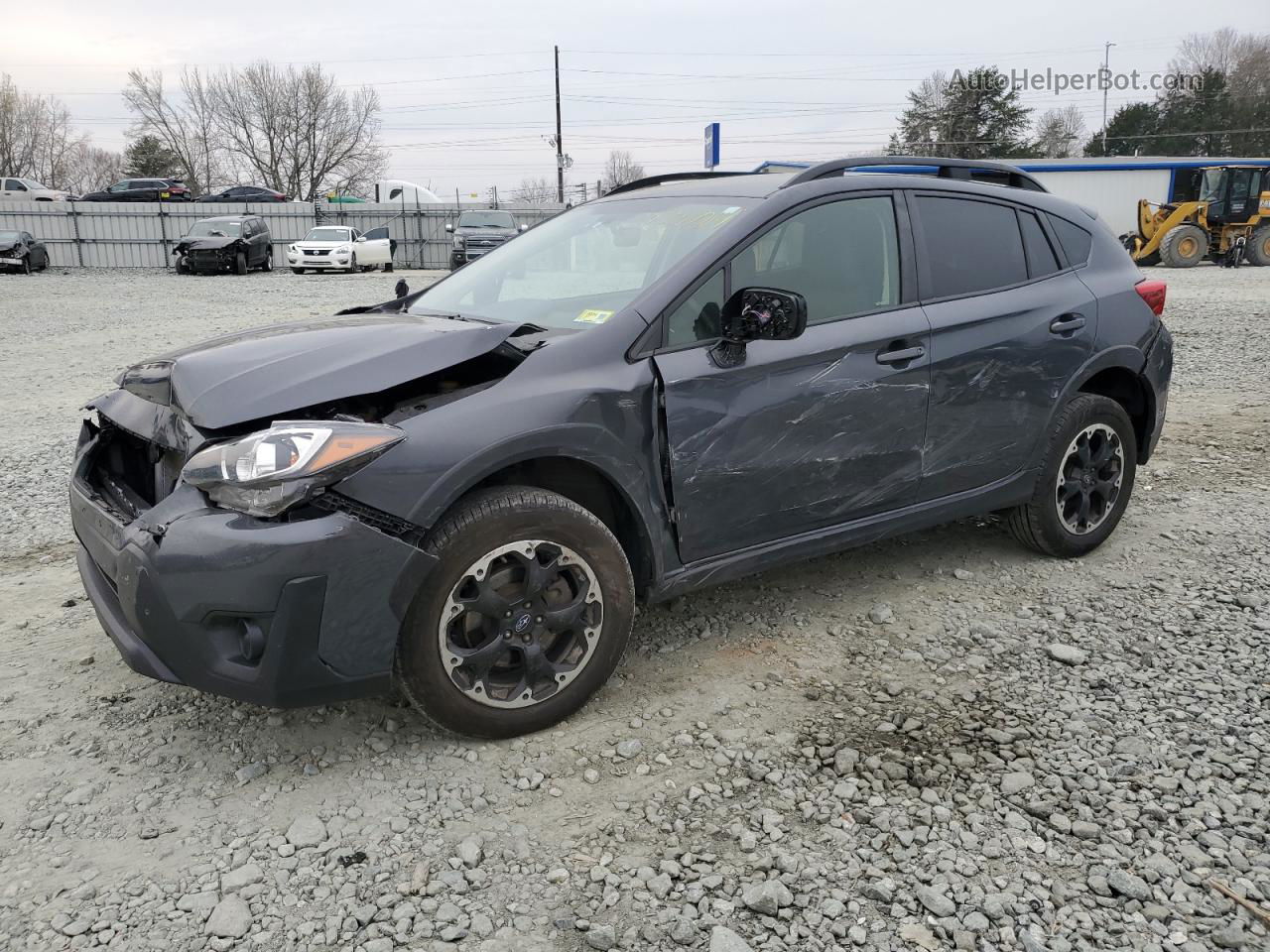 2021 Subaru Crosstrek  Gray vin: JF2GTABCXM8360260