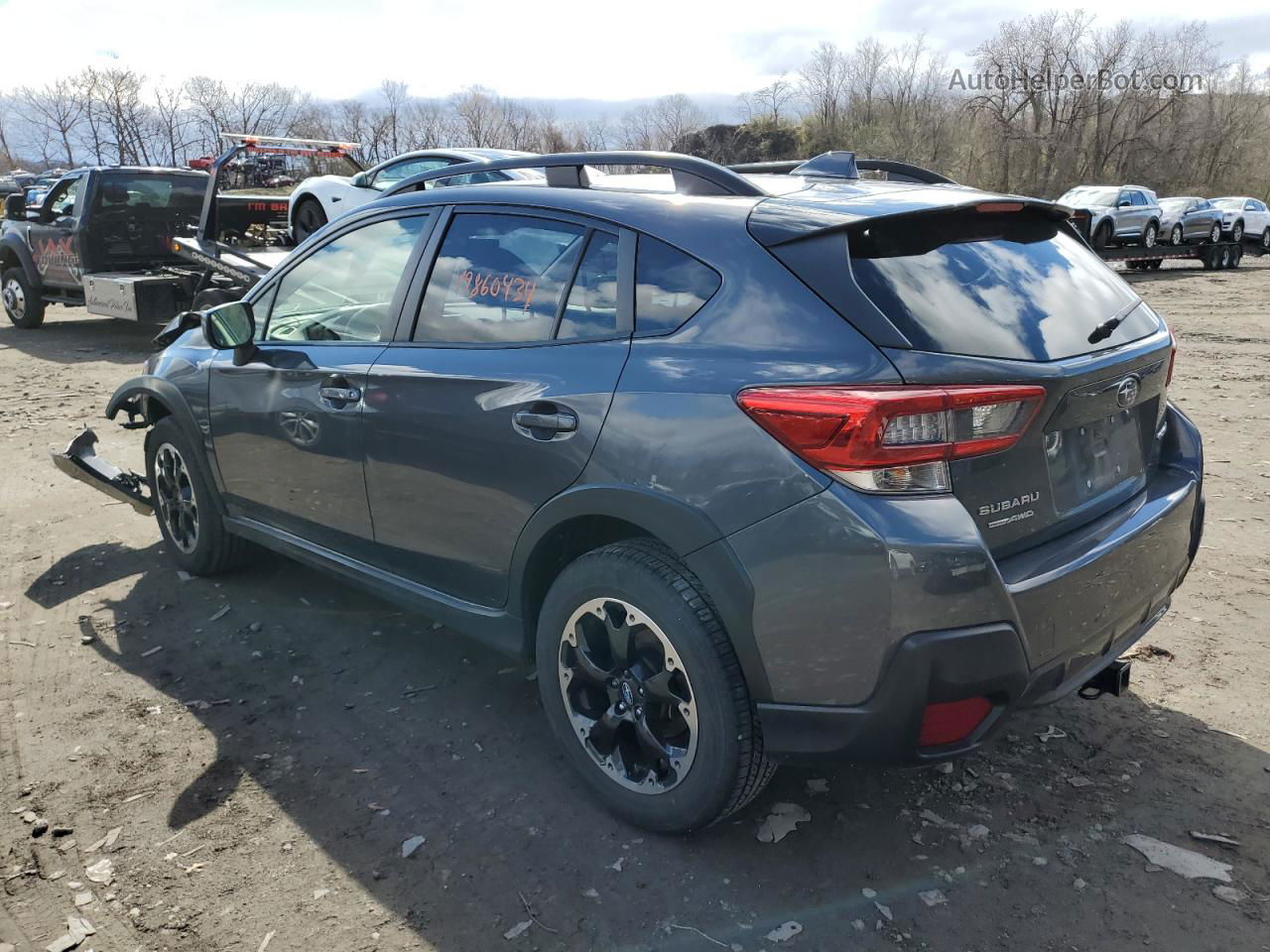 2021 Subaru Crosstrek Premium Gray vin: JF2GTACC2M9284705