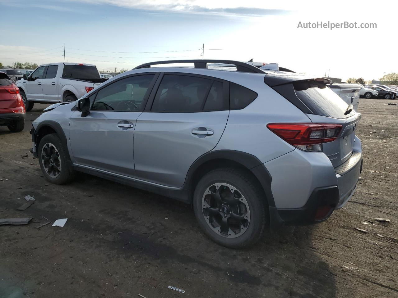 2021 Subaru Crosstrek Premium Серебряный vin: JF2GTACC3M9239840