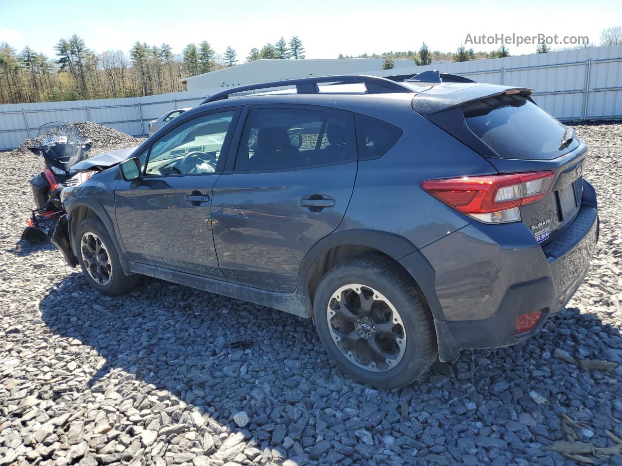 2021 Subaru Crosstrek Premium Серый vin: JF2GTACC9MG371108