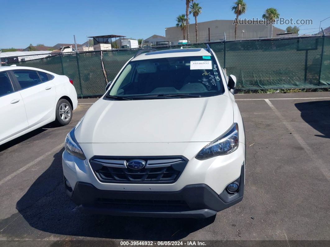 2021 Subaru Crosstrek Premium White vin: JF2GTAEC0M8295723