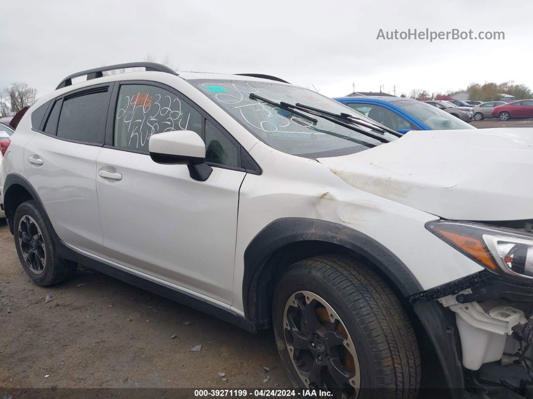 2021 Subaru Crosstrek Premium White vin: JF2GTAEC0M8306414