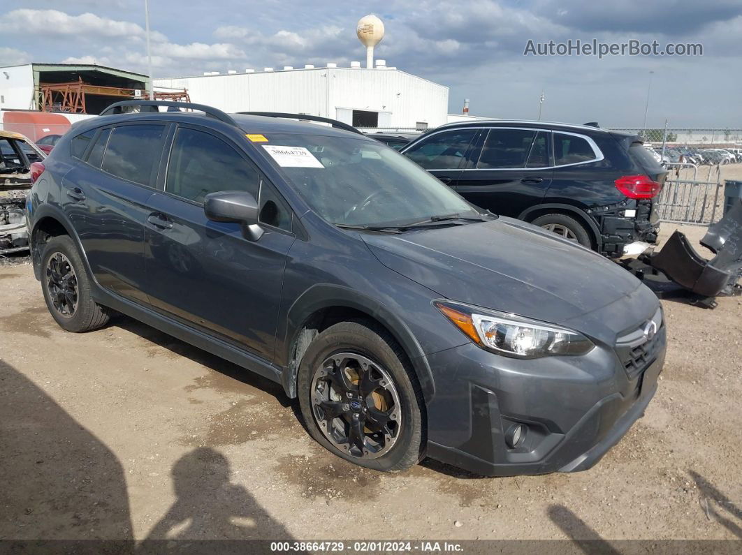 2021 Subaru Crosstrek Premium Серый vin: JF2GTAEC1M8320922