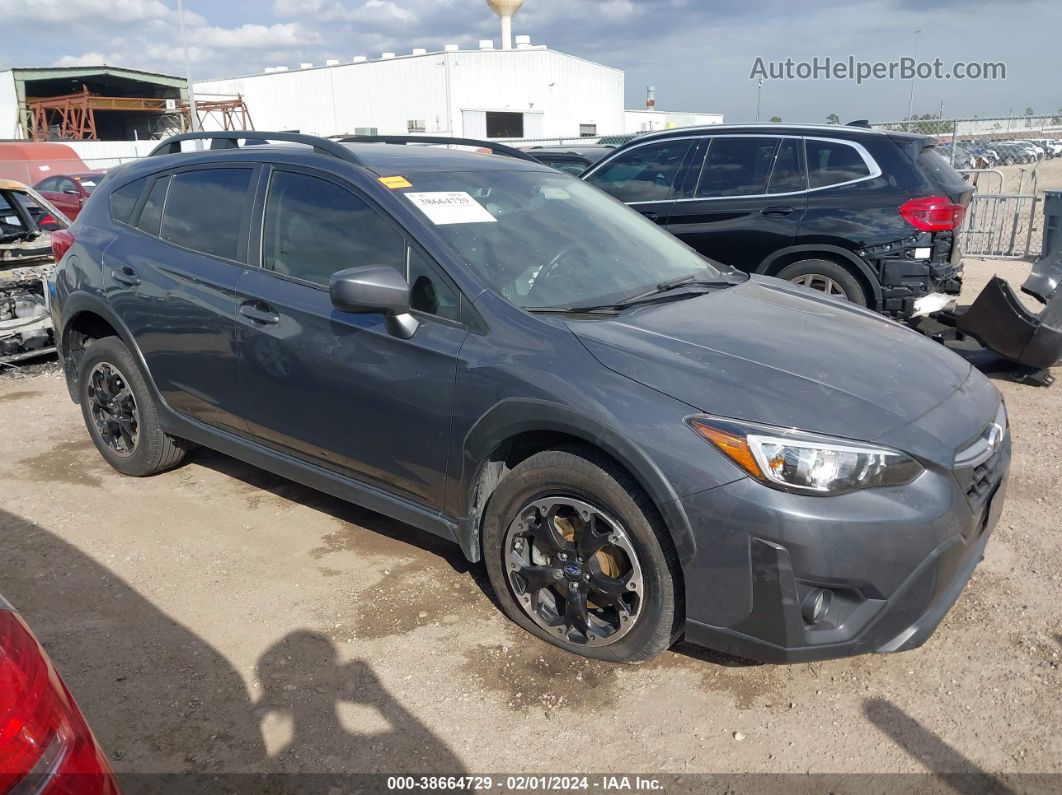 2021 Subaru Crosstrek Premium Gray vin: JF2GTAEC1M8320922