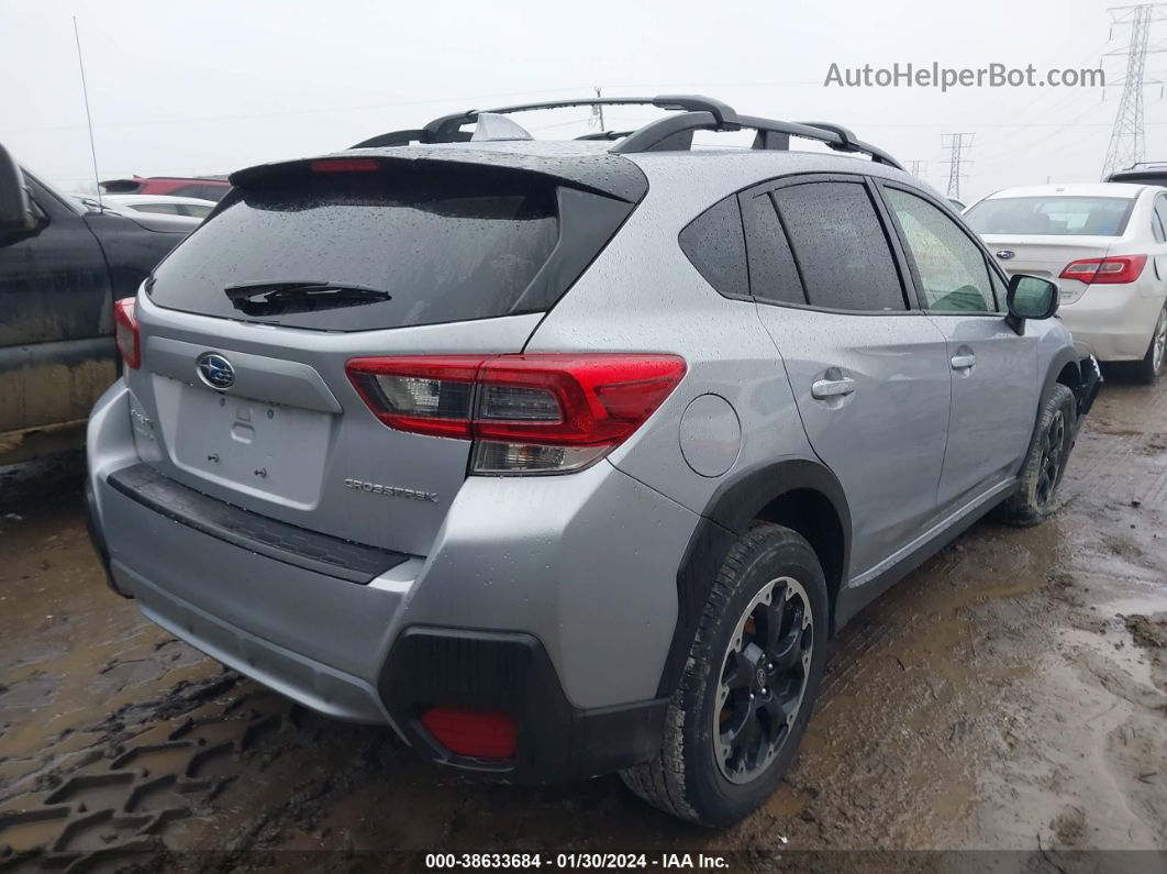 2021 Subaru Crosstrek Premium Silver vin: JF2GTAEC2M8675274