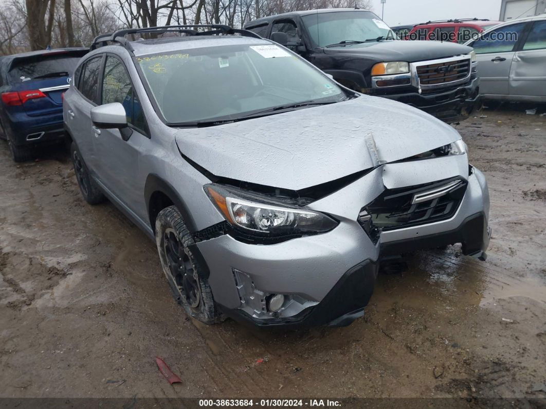 2021 Subaru Crosstrek Premium Silver vin: JF2GTAEC2M8675274