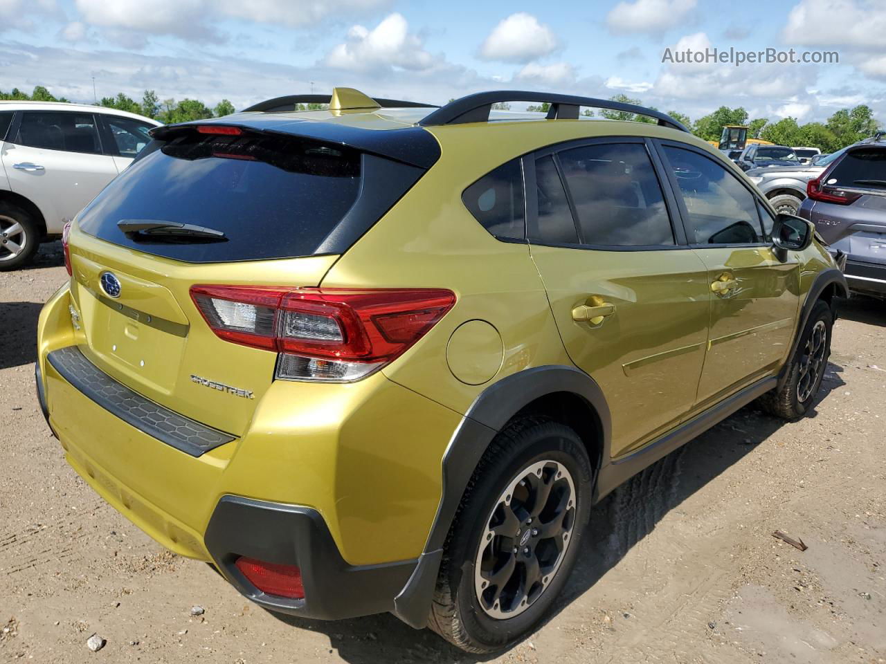 2021 Subaru Crosstrek Premium Green vin: JF2GTAEC2MH285551