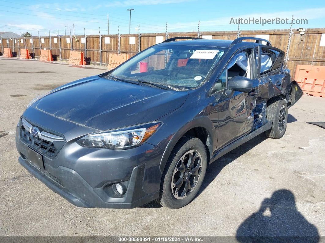 2021 Subaru Crosstrek Premium Gray vin: JF2GTAEC2MH667286