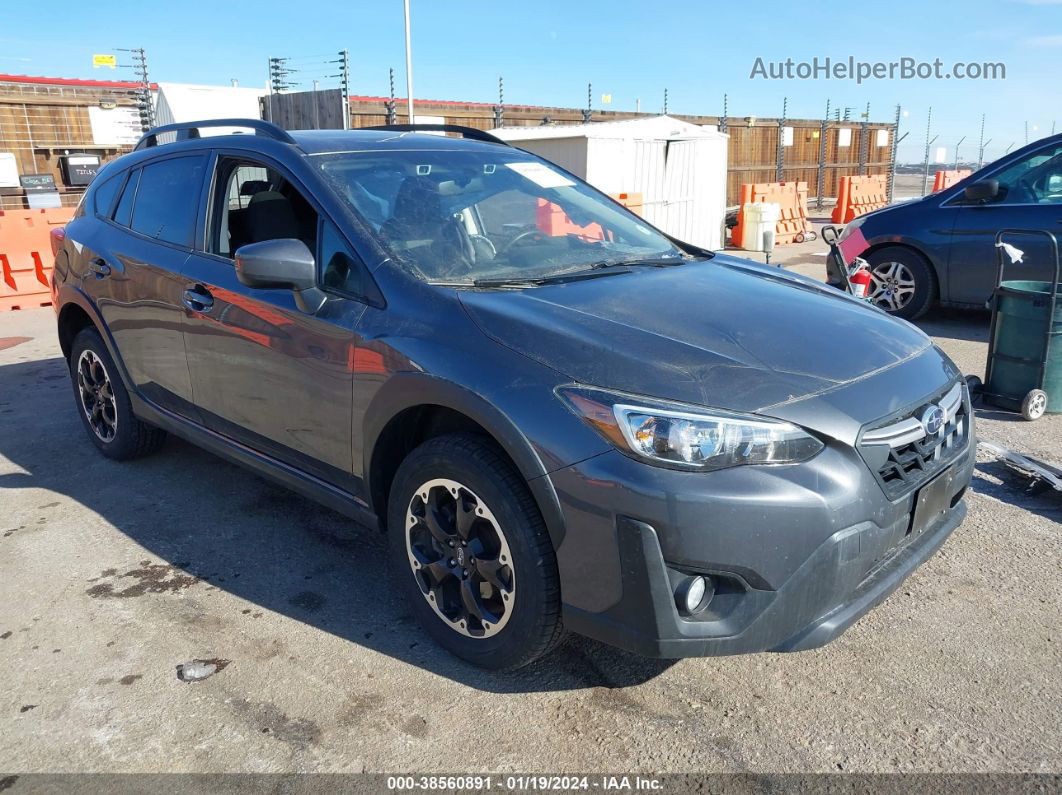 2021 Subaru Crosstrek Premium Gray vin: JF2GTAEC2MH667286