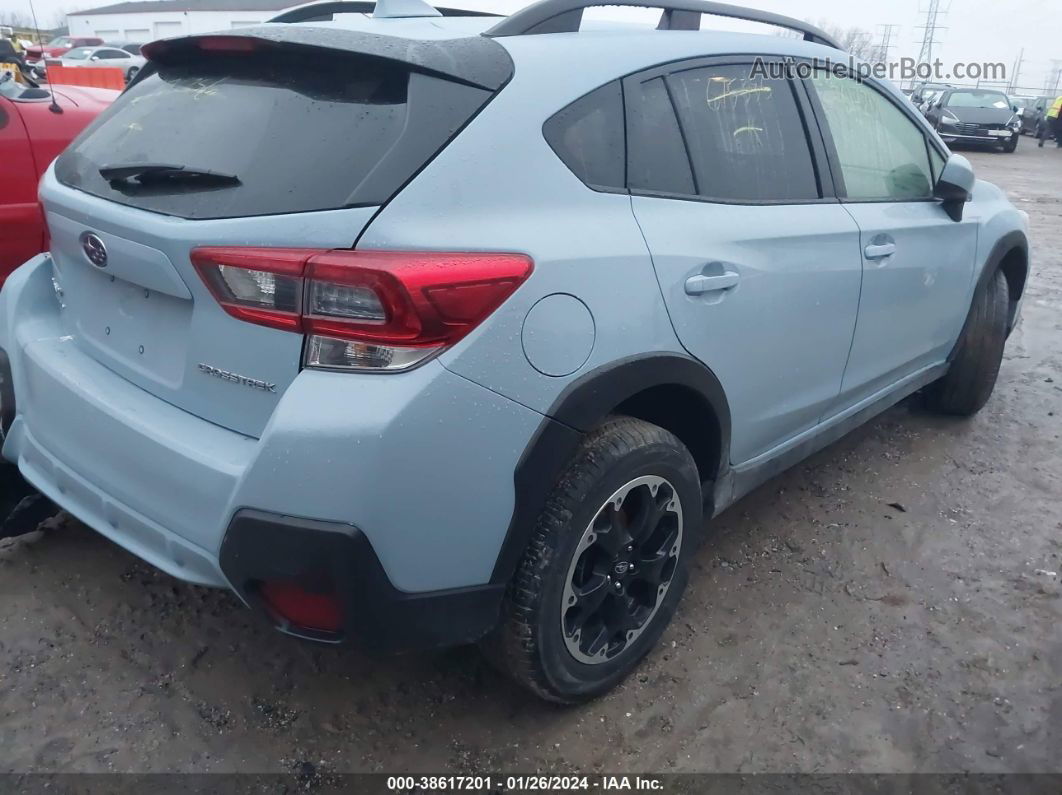 2021 Subaru Crosstrek Premium Light Blue vin: JF2GTAEC2MH675386