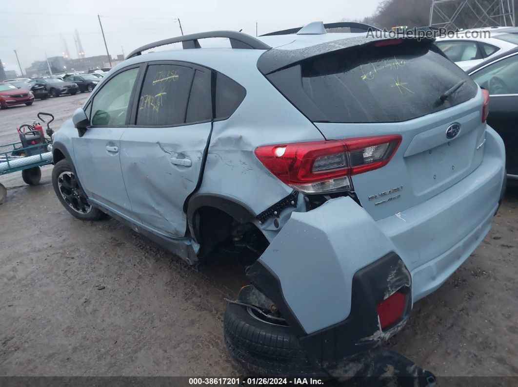 2021 Subaru Crosstrek Premium Light Blue vin: JF2GTAEC2MH675386