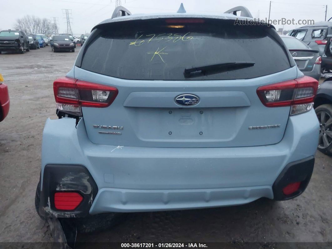 2021 Subaru Crosstrek Premium Light Blue vin: JF2GTAEC2MH675386