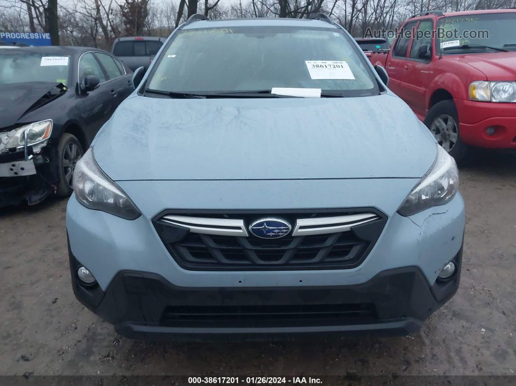 2021 Subaru Crosstrek Premium Light Blue vin: JF2GTAEC2MH675386