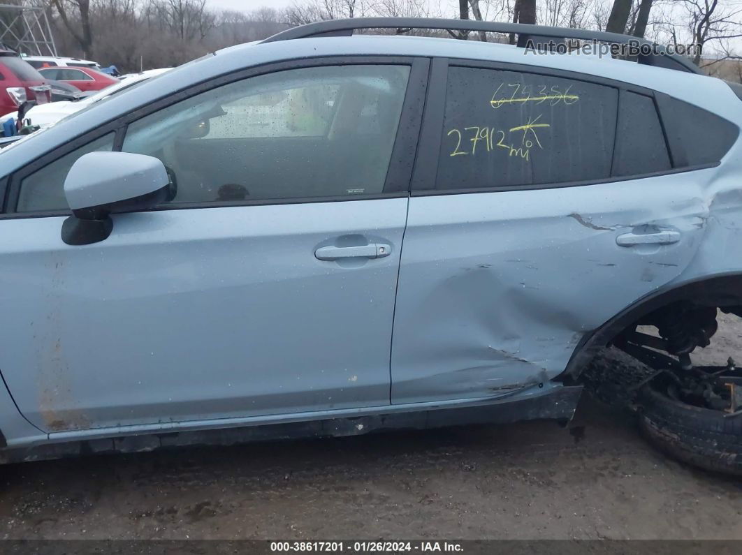 2021 Subaru Crosstrek Premium Light Blue vin: JF2GTAEC2MH675386