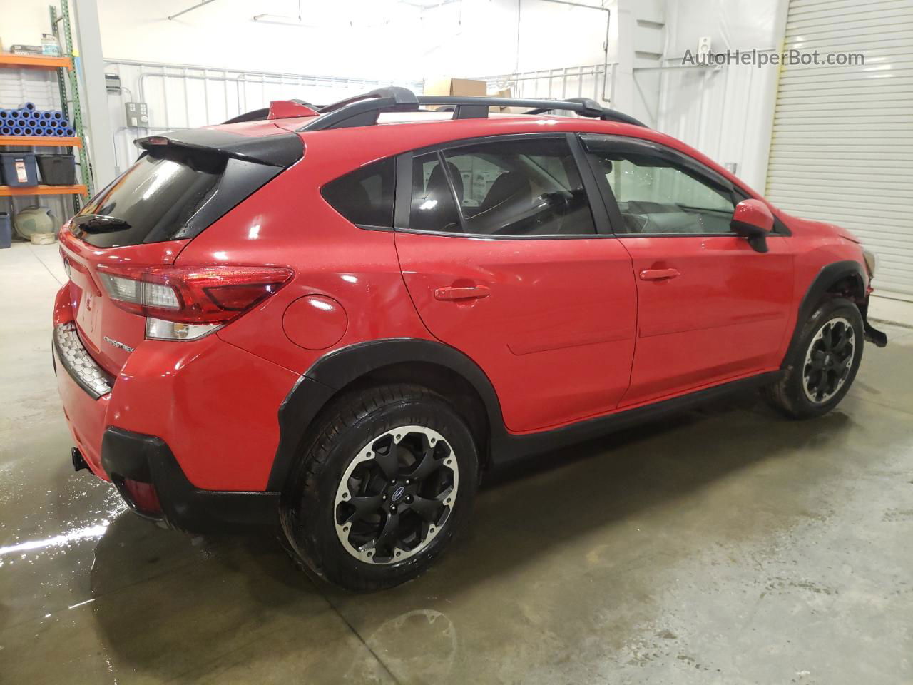 2021 Subaru Crosstrek Premium Red vin: JF2GTAEC3M8323725