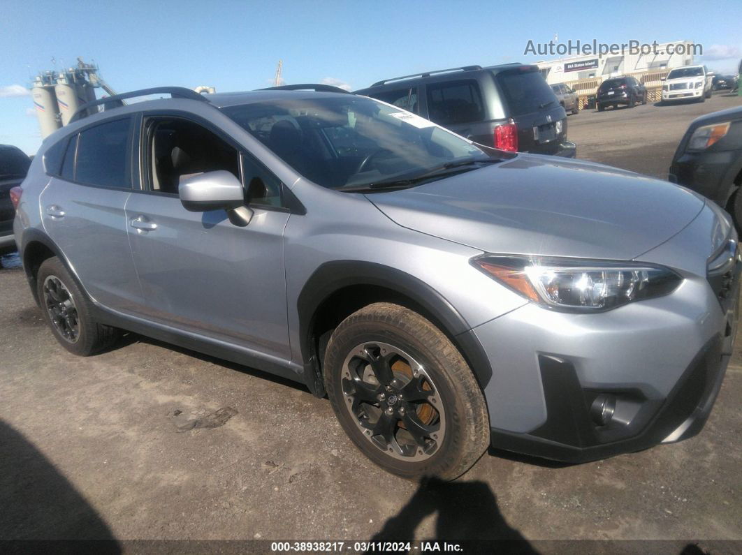 2021 Subaru Crosstrek Premium Silver vin: JF2GTAEC3MH351699