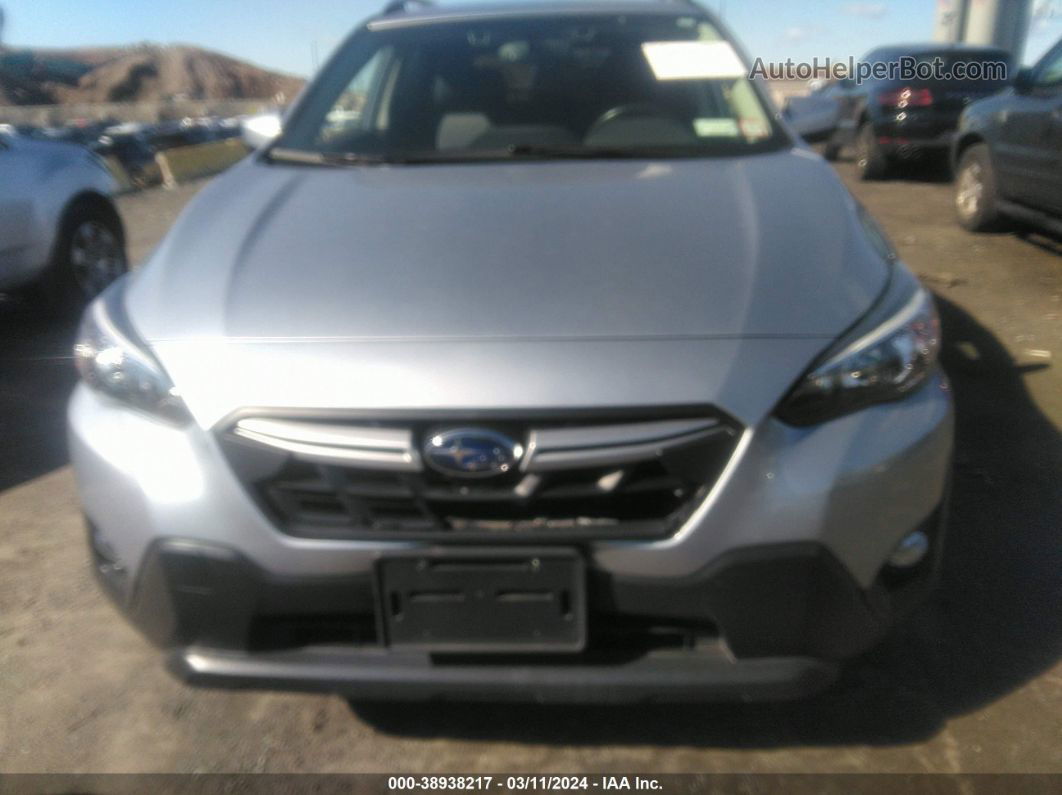 2021 Subaru Crosstrek Premium Silver vin: JF2GTAEC3MH351699