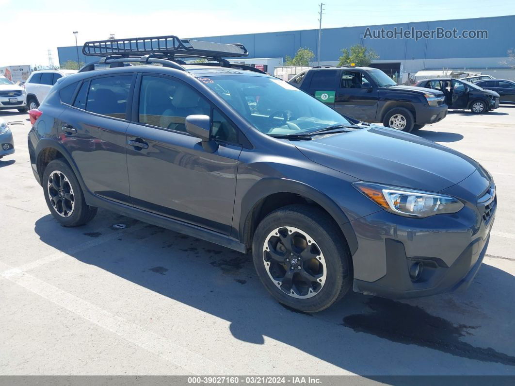 2021 Subaru Crosstrek Premium Gray vin: JF2GTAEC4MH389913