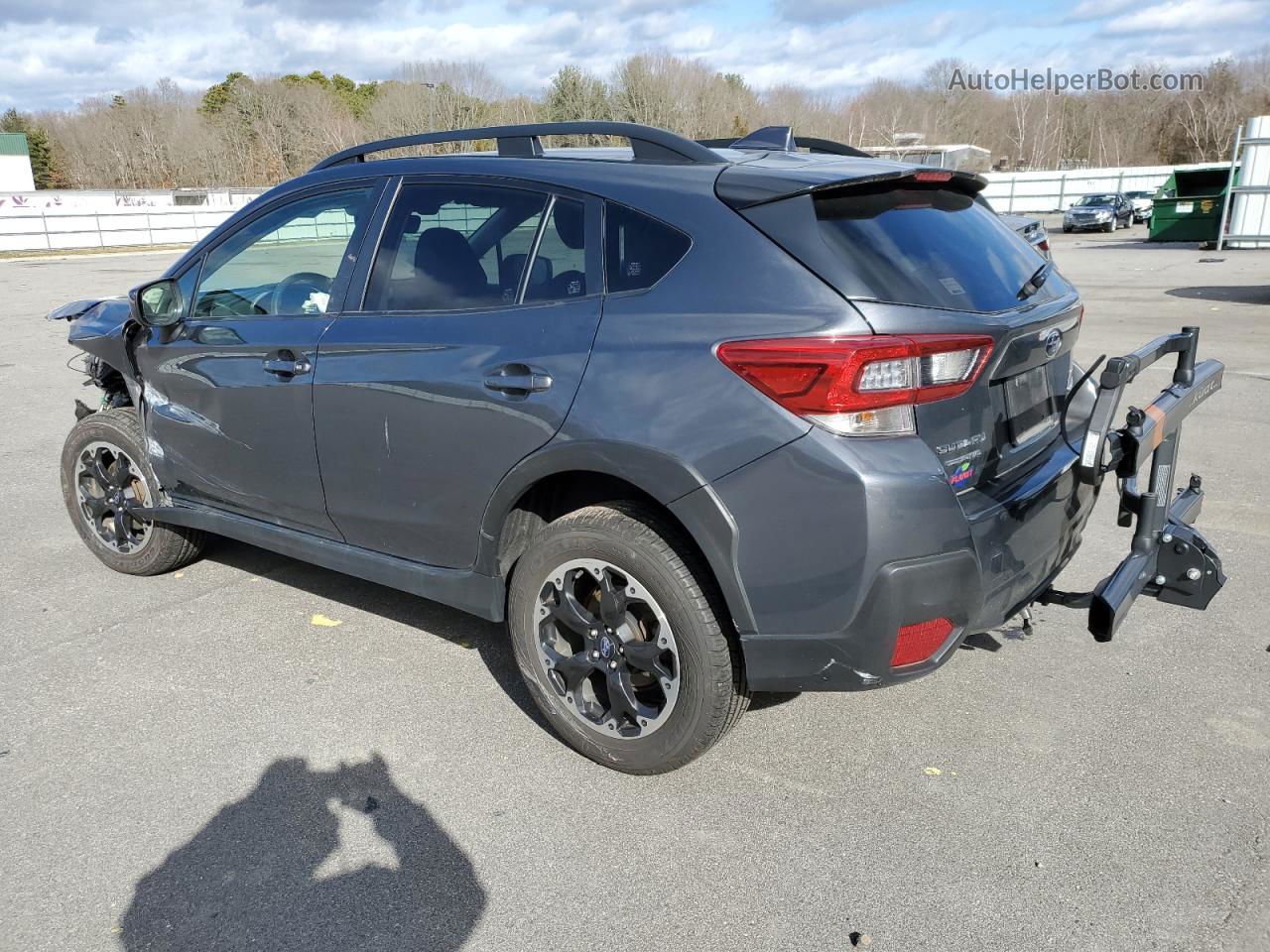 2021 Subaru Crosstrek Premium Gray vin: JF2GTAEC7MH390232