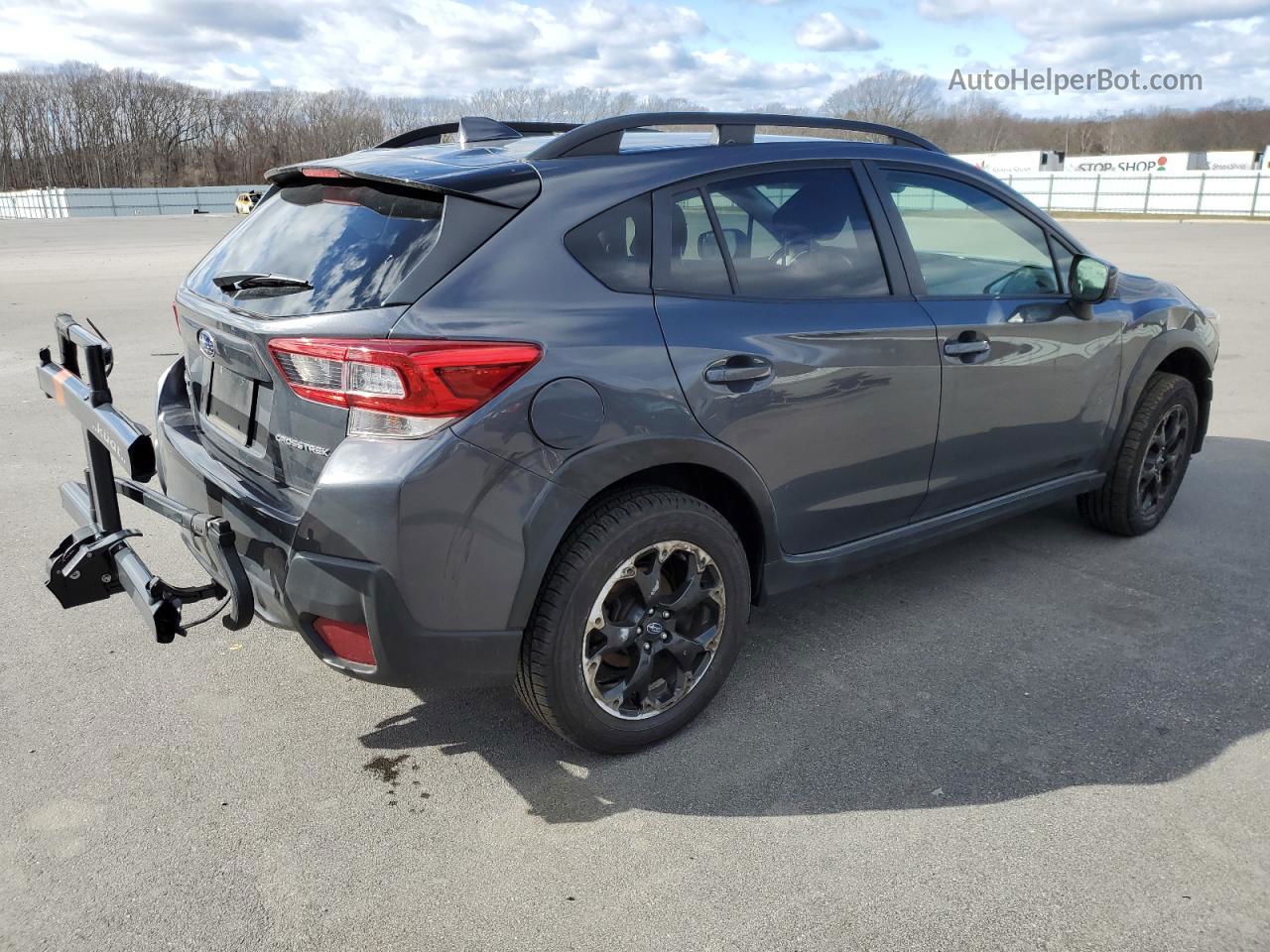 2021 Subaru Crosstrek Premium Серый vin: JF2GTAEC7MH390232