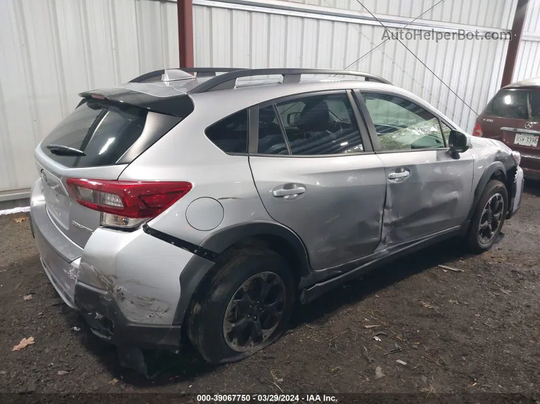 2021 Subaru Crosstrek Premium Gray vin: JF2GTAEC8M8371530