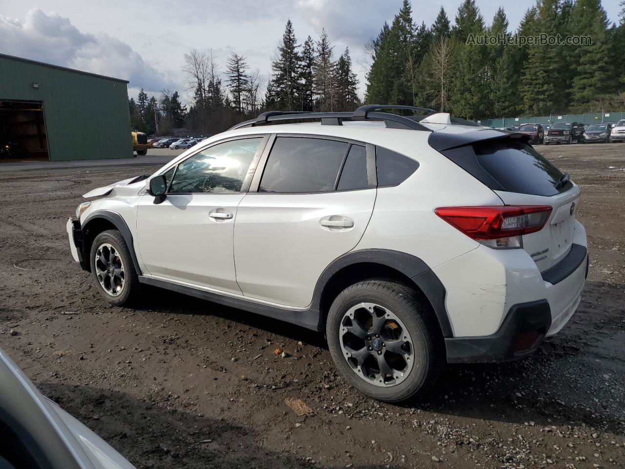 2021 Subaru Crosstrek Premium Белый vin: JF2GTAEC8MH222289