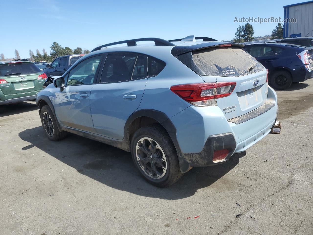 2021 Subaru Crosstrek Premium Синий vin: JF2GTAEC9M8329545