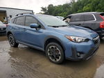 2021 Subaru Crosstrek Premium Blue vin: JF2GTAEC9MH223130