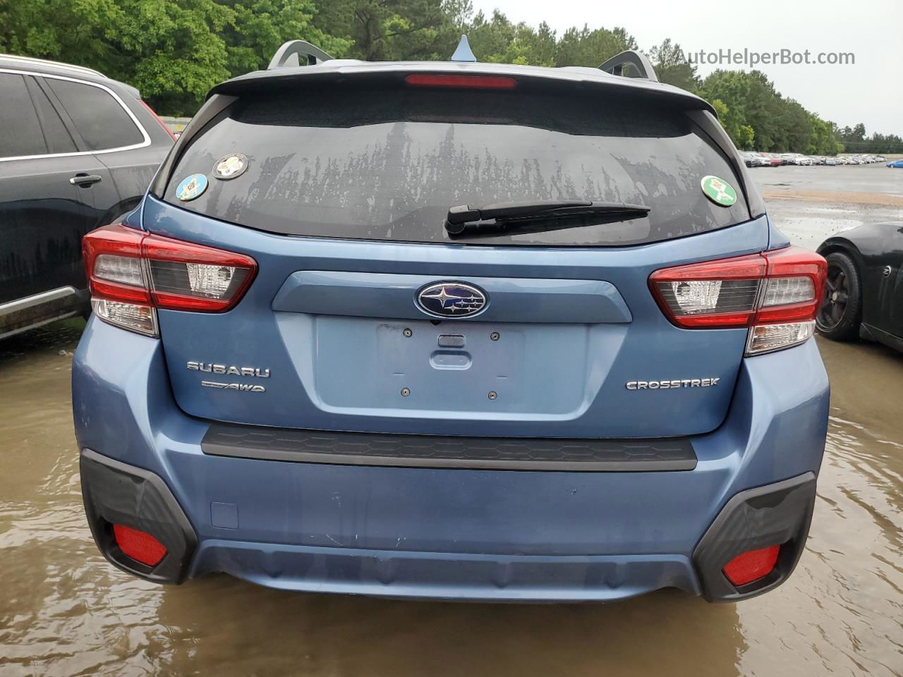 2021 Subaru Crosstrek Premium Blue vin: JF2GTAEC9MH223130