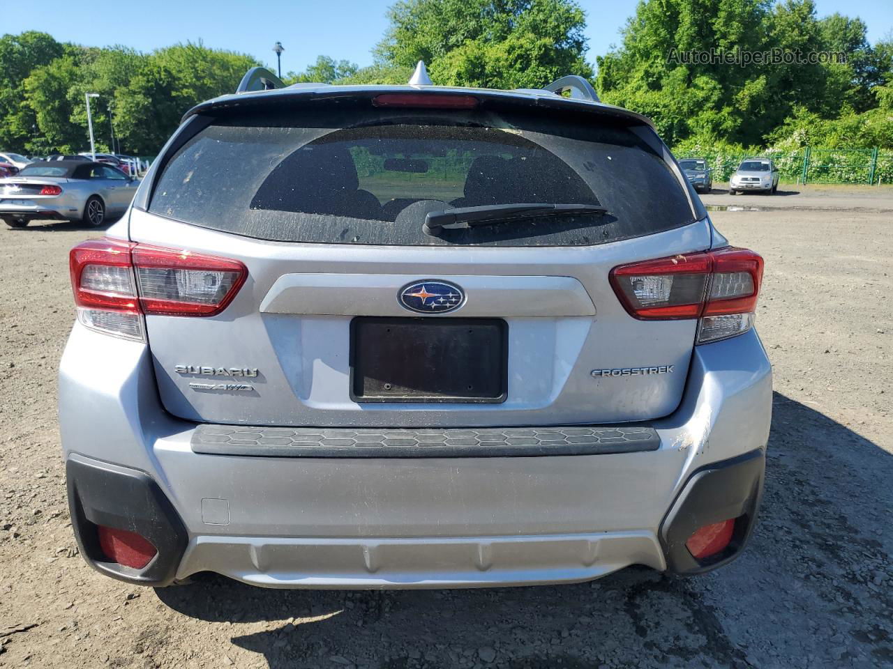 2021 Subaru Crosstrek Premium Silver vin: JF2GTAECXM8271882