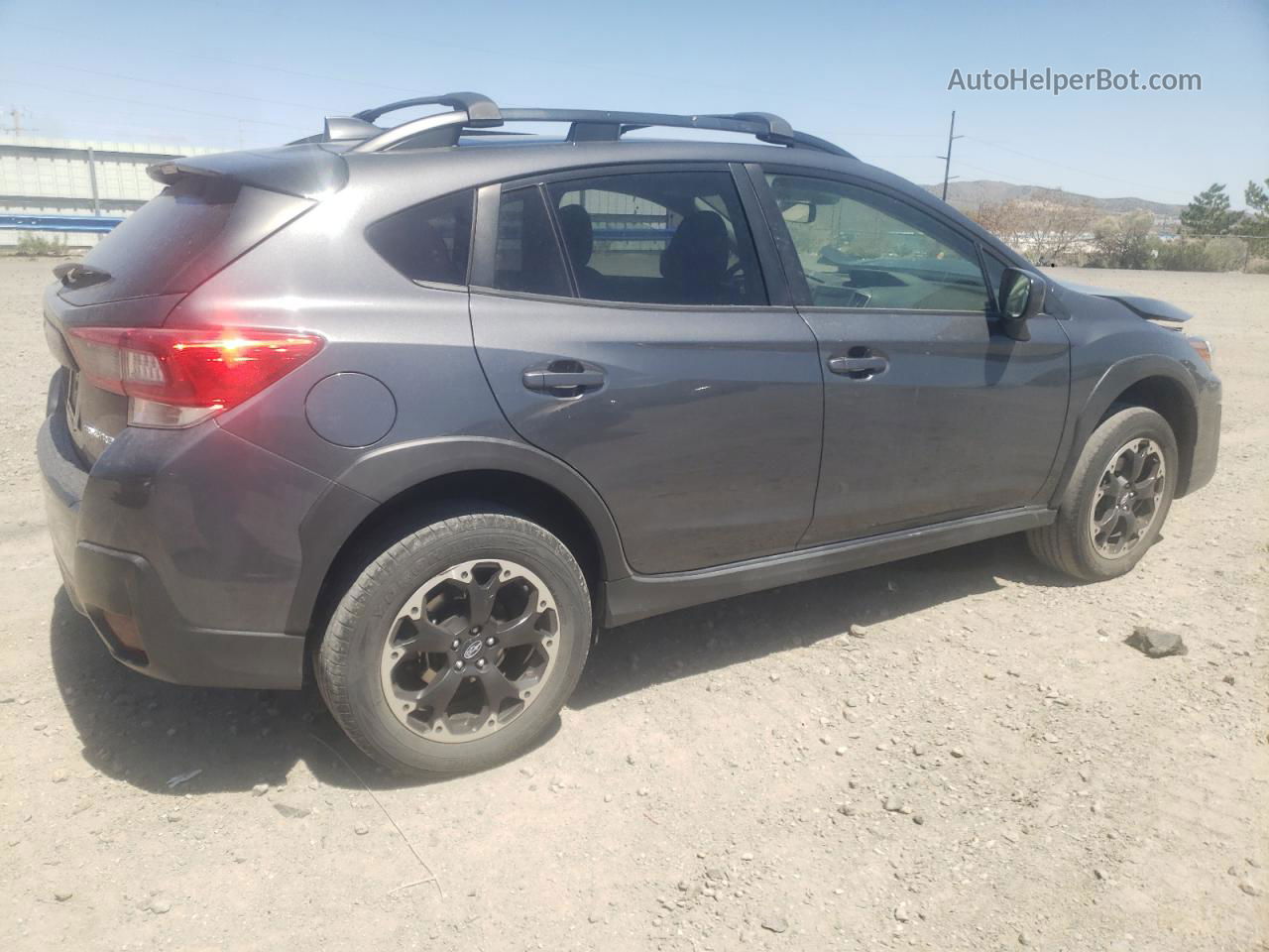 2021 Subaru Crosstrek Premium Gray vin: JF2GTAECXM8676057