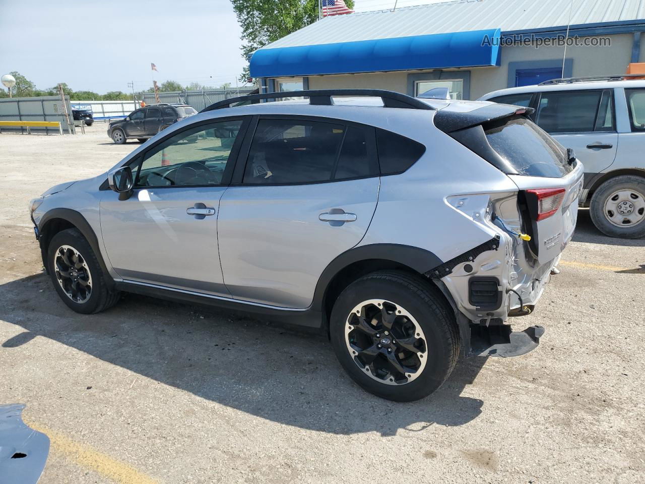 2021 Subaru Crosstrek Premium Silver vin: JF2GTAECXMH240227